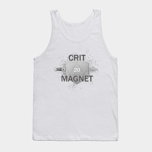 Crit Magnet Tank Top by Oreramar